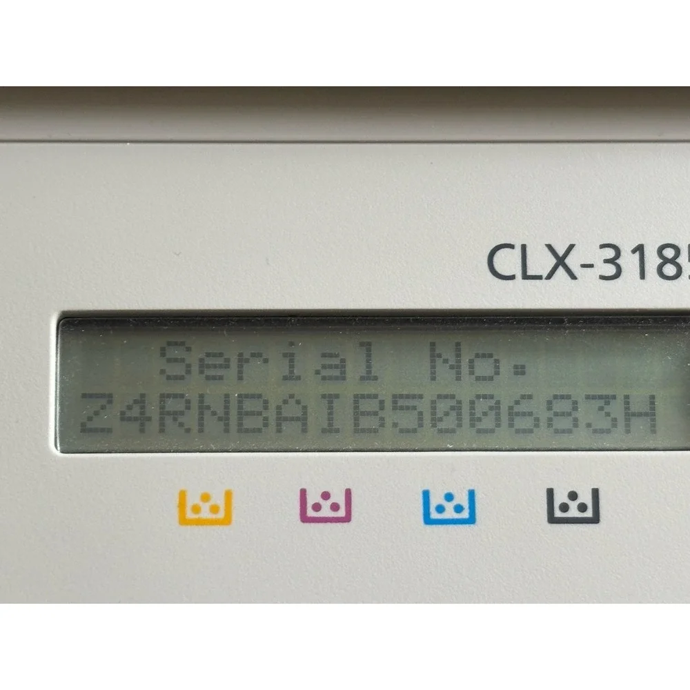 Samsung CLX-3185 All-in-One Color Xpression Laser Printer - Read